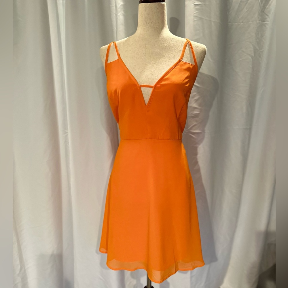 Never been worn Barbie Orange 🍊 dress!